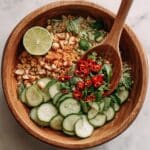 Crispy Rice Salad with Cucumbers and Fresh Herbs Recipe
