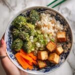 Crispy Tofu Rice Bowls Recipe