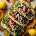 Mediterranean Grilled Lamb Kabobs with Colorful Vegetables Recipe