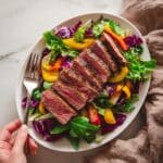 Guacamole Steak Salad Recipe