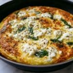 Spinach Feta Frittata Recipe