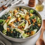 Lemon Kale Caesar Salad Recipe
