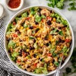 Ranch Chicken Taco Salad Recipe