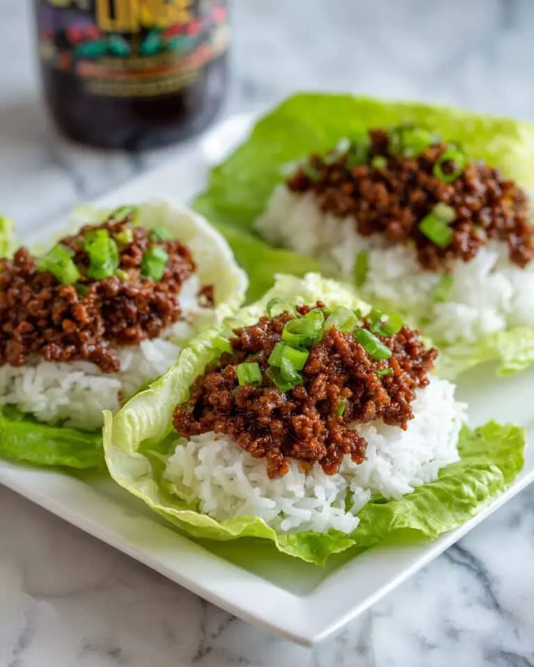 Teriyaki Turkey Lettuce Wraps Recipe