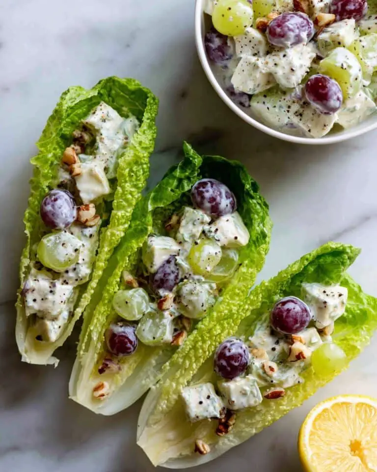 Creamy Chicken, Apple & Grape Salad Recipe