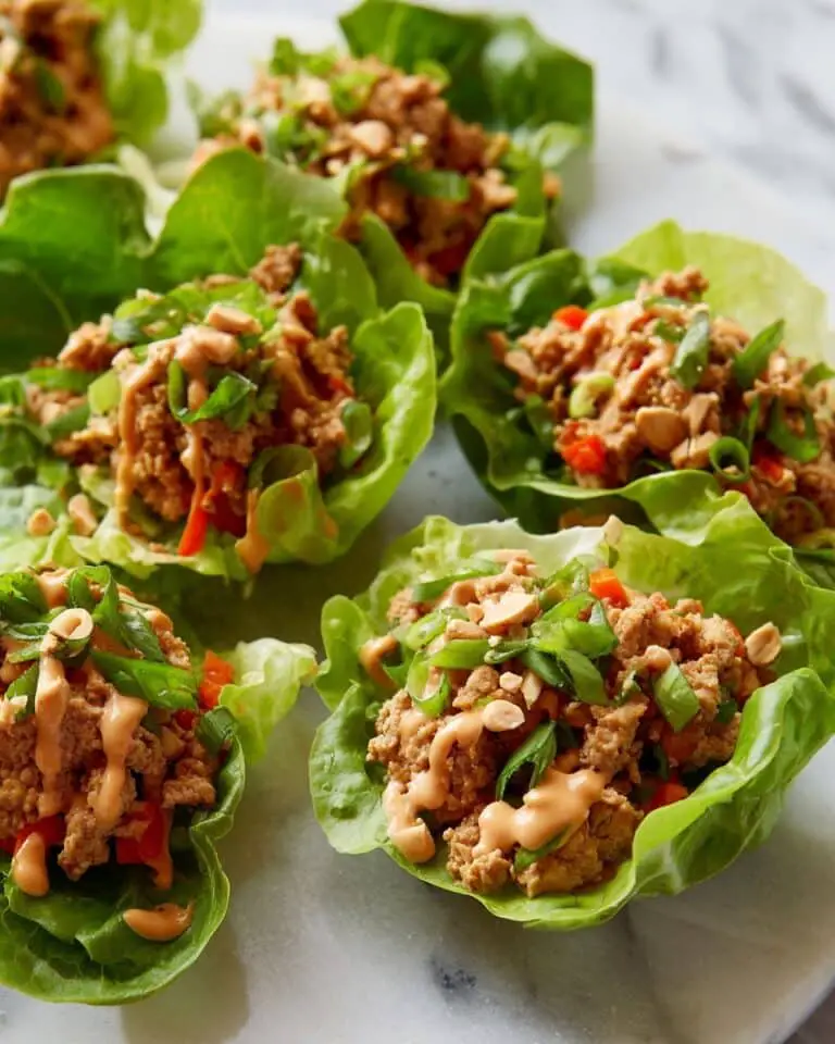 Orange & Balsamic Grilled Chicken Lettuce Wraps Recipe