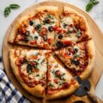 Grilled Pizza with Crispy Crust and Melty Cheese Recipe