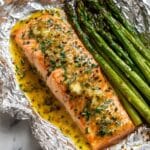 Salmon and Asparagus Foil Packets Recipe
