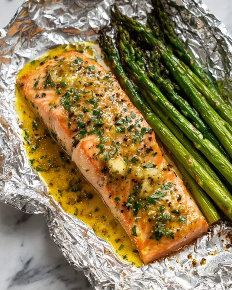 Salmon and Asparagus Foil Packets Recipe