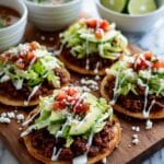 Crunchy Baked Tostadas Recipe