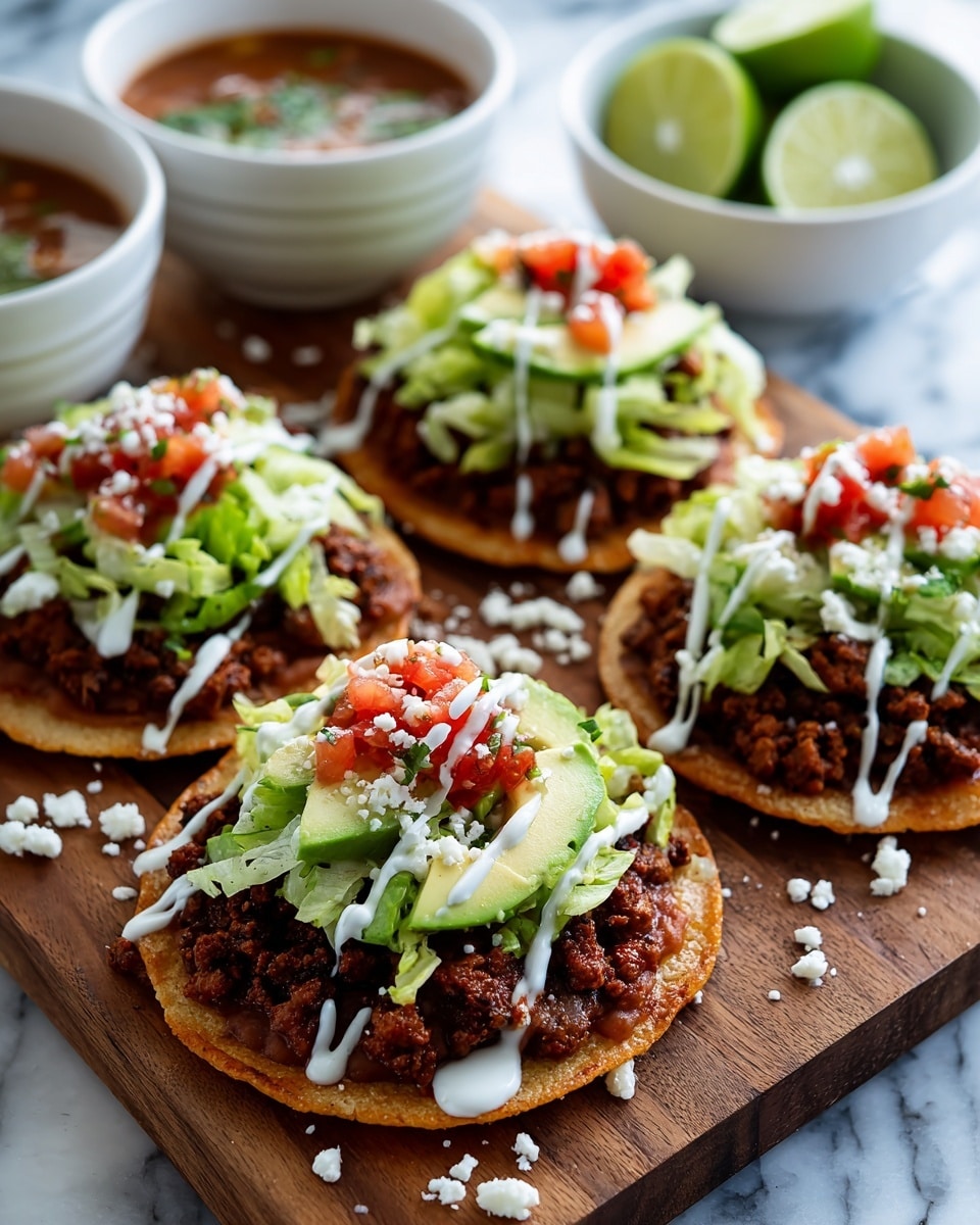 Crunchy Baked Tostadas Recipe