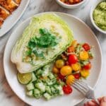 Chicken Fajita Wedge Salad Recipe
