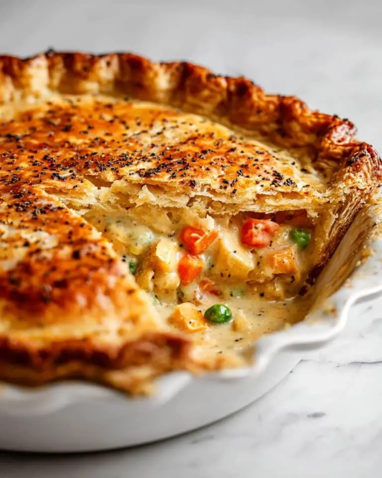 Chicken Pot Pie with Sage Crust Recipe