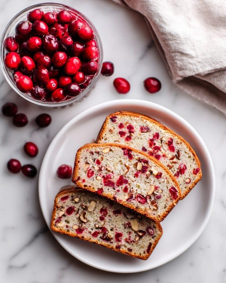Cranberry Orange Walnut Loaf Recipe