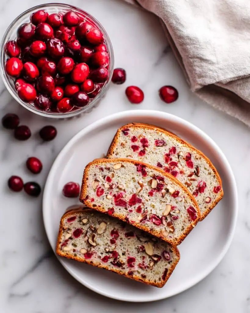 Cranberry Orange Walnut Loaf Recipe