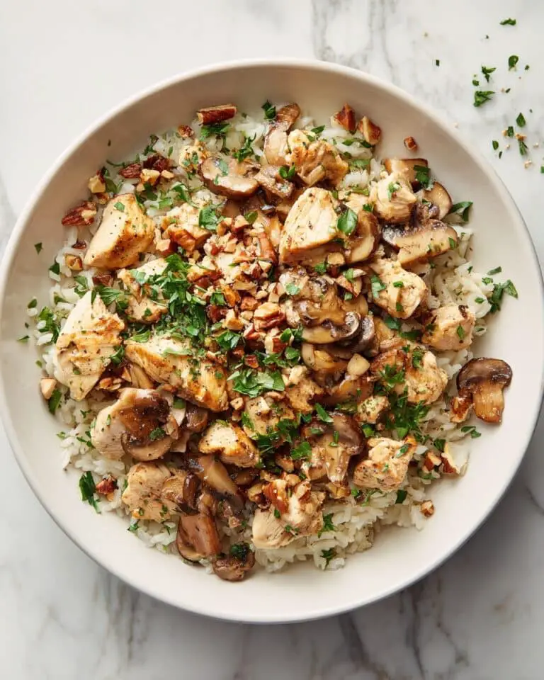Creamy Chicken and Mushroom Risotto Recipe