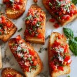 Classic Italian Tomato Bruschetta Recipe