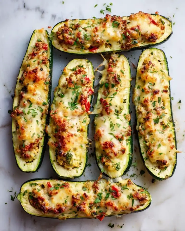 Zucchini Boats with Lentils Recipe