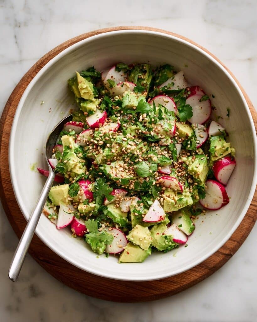 Fresh Lime Avocado Salad Recipe