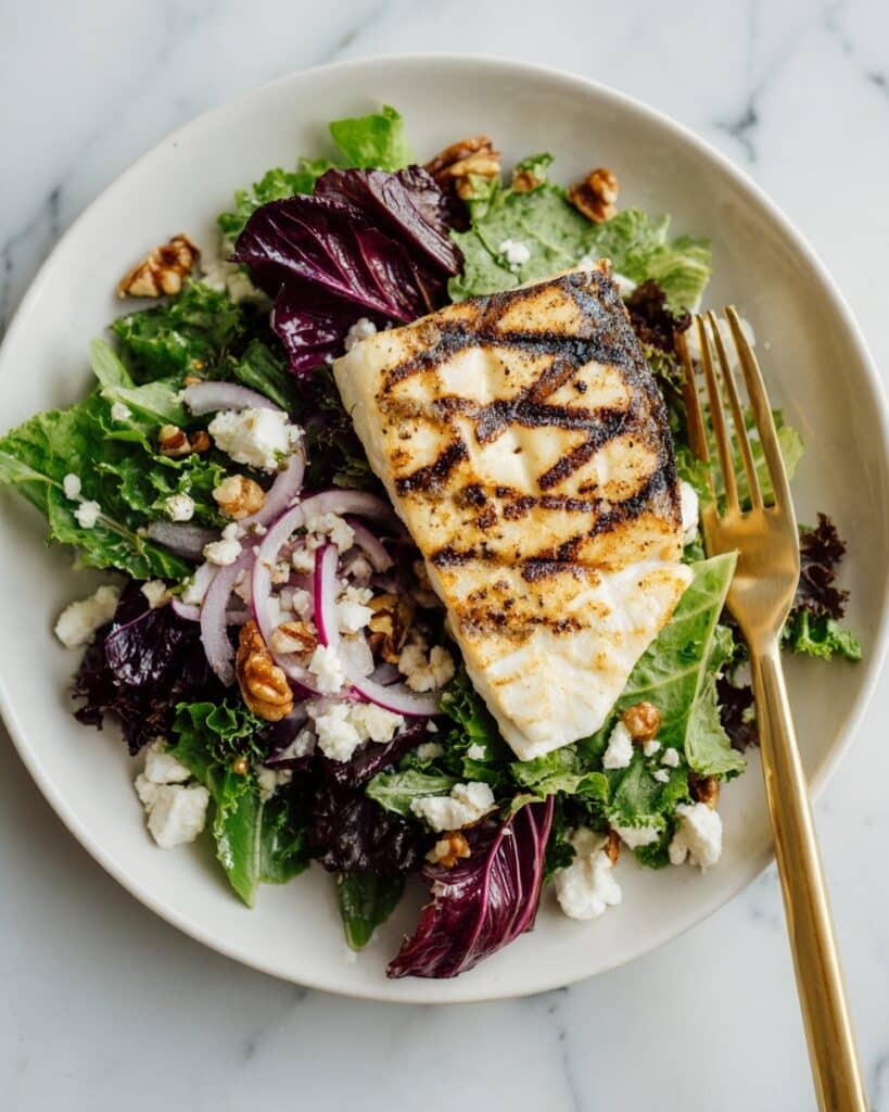 BBQ Salmon Salad Recipe