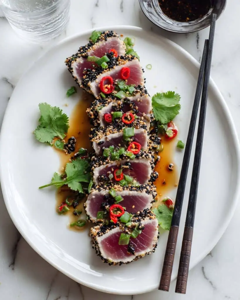 5-Minute Seared Tuna Recipe