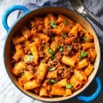 Salmon and Pasta with Tomatoes Recipe