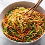 Carrot and Cabbage Noodle Stir Fry Recipe