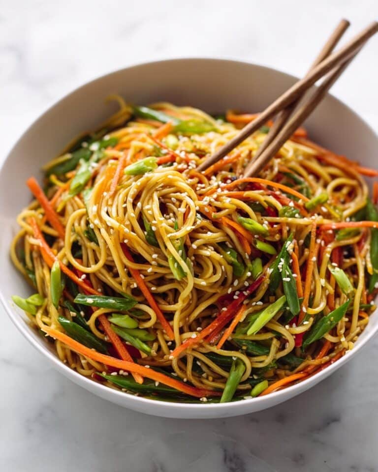 Carrot and Cabbage Noodle Stir Fry Recipe