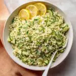 Lemon Orzo Salad Recipe