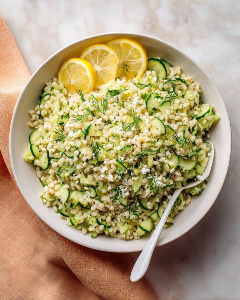 Lemon Orzo Salad Recipe
