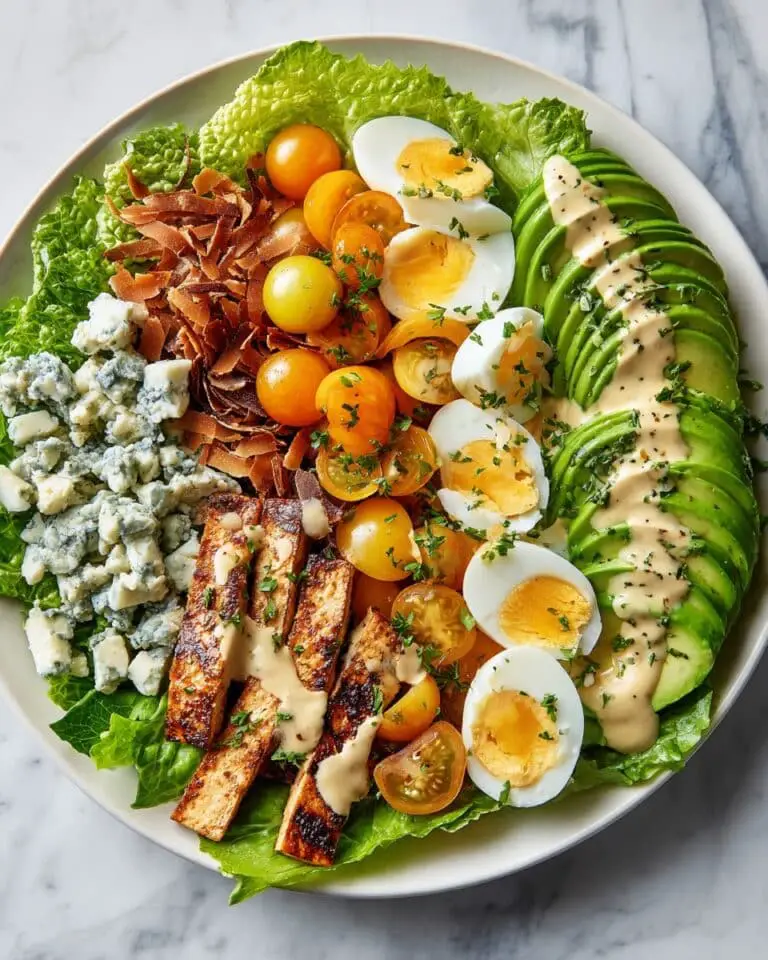 Vegetarian Cobb Salad Recipe