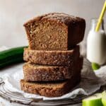 Healthy Zucchini Bread with Applesauce Recipe