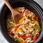 Easy Crockpot Chicken Fajitas Recipe