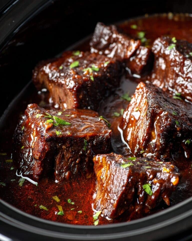 Slow Cooker Baby Back Ribs with Caramelized Barbecue Sauce Recipe
