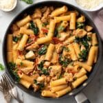 Healthy Tuscan Chicken Pasta Recipe