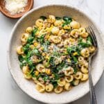 One-Pot Orzo with Sausage, Spinach, and Corn Recipe