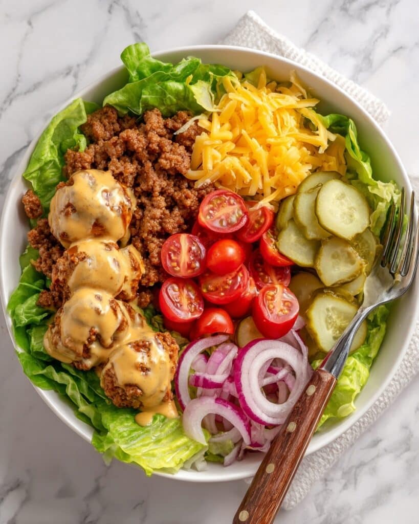 Healthy Burger Bowls with Special Sauce Recipe