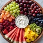 Summer Fruit Platter with Honey-Lime Drizzle Recipe