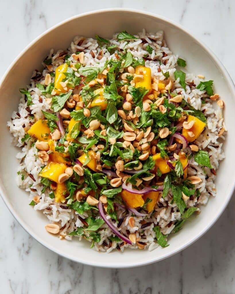 Wild Rice Salad with Mango and Cilantro Recipe