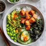 Baked Salmon Sushi Bowl Recipe