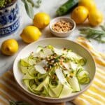 Zucchini Ribbon Salad with Lemon Recipe