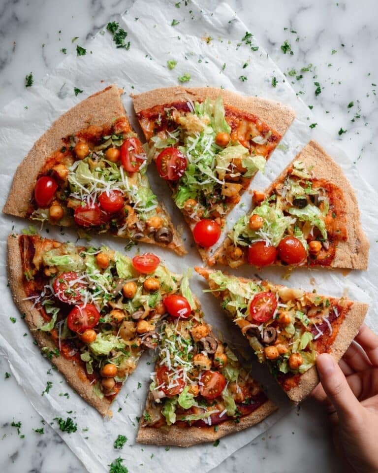 Chopped Salad Pizza Recipe