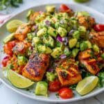 Blackened Salmon with Avocado Salsa Recipe