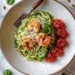 Pesto Shrimp and Zucchini Skewers Recipe