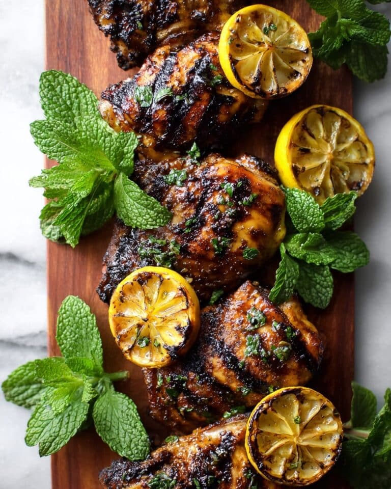 Grilled Lemon Herb Chicken Recipe