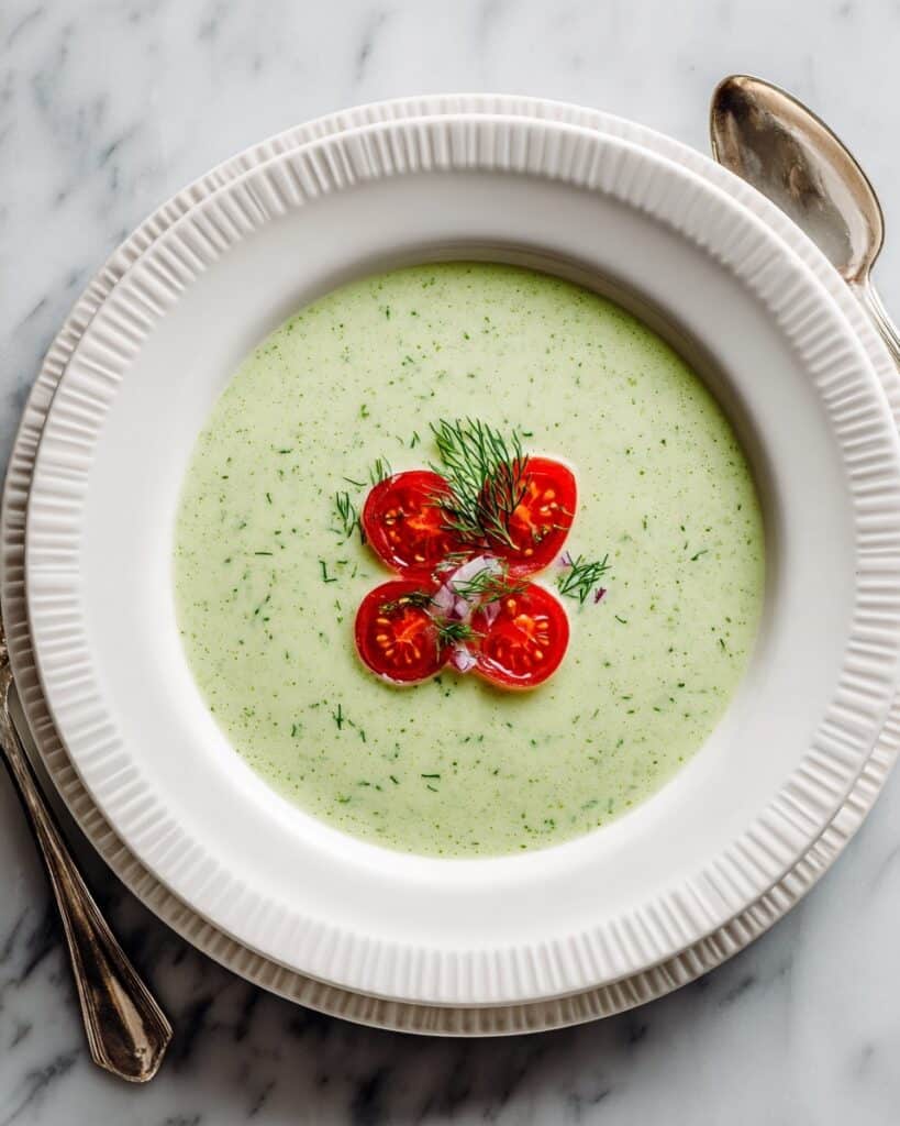 Cold Cucumber Avocado Soup Recipe