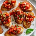Tomato Basil Bruschetta Recipe