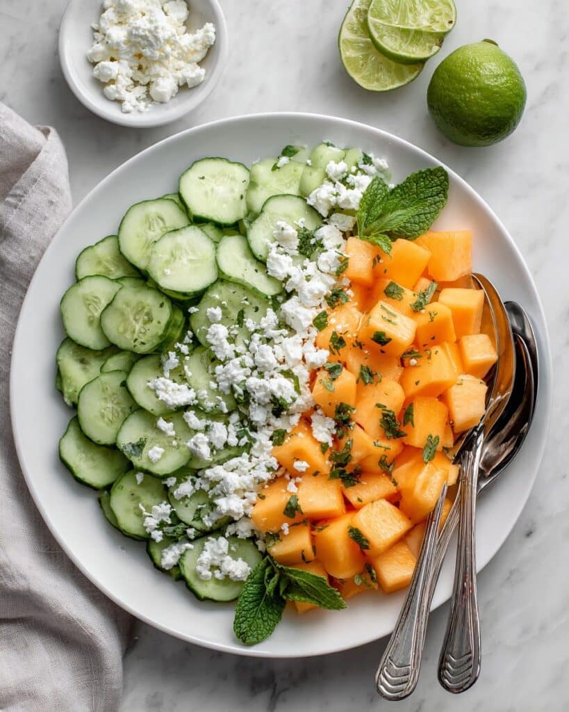 Cucumber Melon Salad Recipe