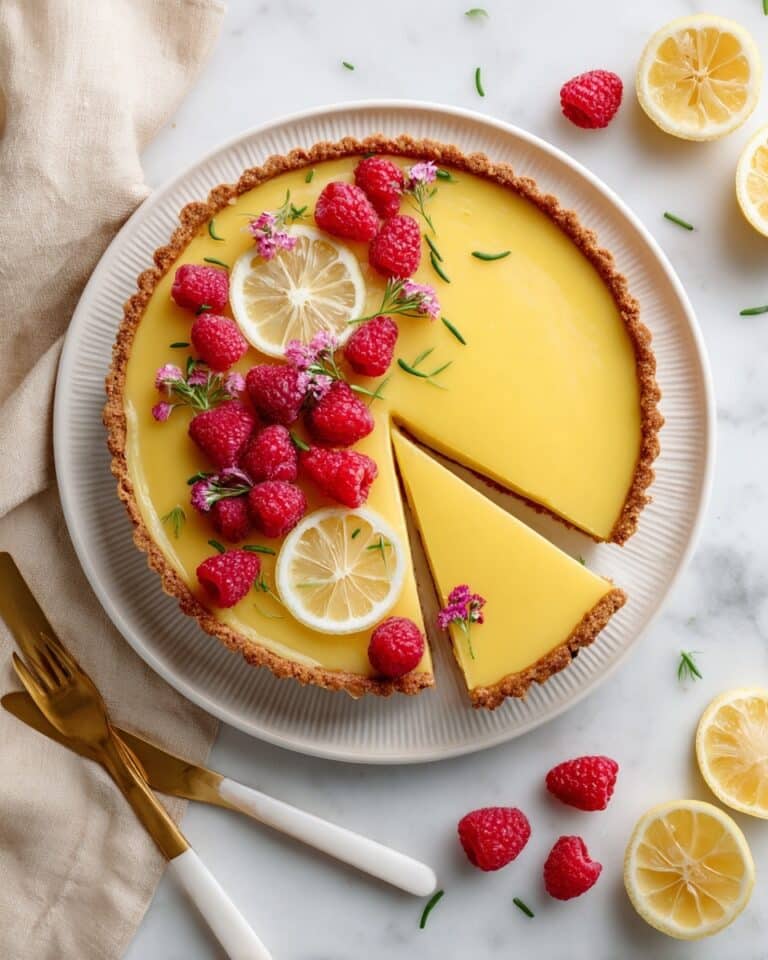 Lemon Raspberry Tart Recipe