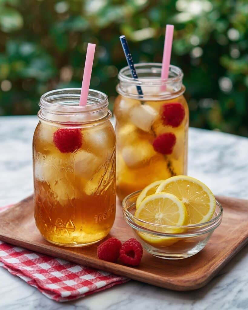Iced Green Tea with Honey and Lemon Recipe